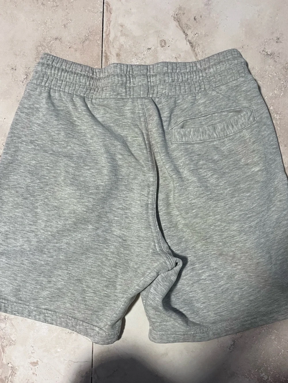 H&M Men's Heather Gray Athletic Drawstring Shorts